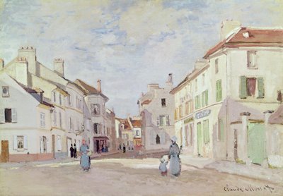 Rue de la Chaussee ad Argenteuil da Claude Monet